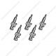Firearms Shaped Paper Clips | Promotional Gifts (1 dozen/lot)