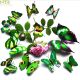 1-tier Artificial Butterflies Decals | Creative Butterfly Stickers for TV background Rooms Fridges