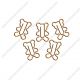 Teddy Bear Decorative Paper Clips | Fun Shaped Paper Clips (1 dozen)