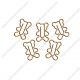 Teddy Bear Decorative Paper Clips | Fun Shaped Paper Clips (1 dozen)