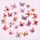 6cm 3D Artificial Butterflies | Creative Decorative Decals for Home & Magnetic Fridge
