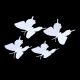 3D Inserted Pole Plastic Artificial Wedding Butterflies in White & Black
