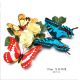 17cm Creative Artificial Simulation Butterflies | 3d Decorative Decals for Living & Kids Rooms