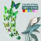 1-layer 3D Butterflies Wall decals | Creative Replica Home Decor