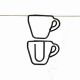 coffee cup shaped paper clips, cute expresso decorative paper clips
