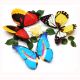 22cm 1-layer Creative Simulation Butterfly Wall Decals | Artificial Butterflies for Decorating Rooms