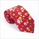 Printed Christmas Polyester Neckties, Custom Printed Ties
