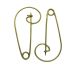 decorative safety pins, safety pin brooches