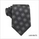 geometry gray silk ties, custom neckties for wedding