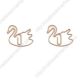 goose decorative paper clips, cute animal paper clips