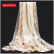 hand embroidery silk scarves, lengthening silk chiffon scarves
