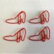 high-heeled shoe shaped paper clips, cute promotional paper clips