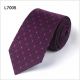Polka Dot Polyester Ties, Custom Purple Neckties