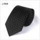 Polka Dot Polyester Ties, Custom Black Neckties