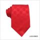 red geo silk ties, custom neckties