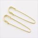 decorative safety pins, gold safety pin brooches