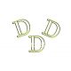 Letter D Shaped Paper Clips | Cute Decorative Paper Clips (1 dozen)