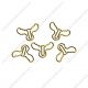 Moose,Animal Paper Clips | Unique Gifts (1 dozen/lot,32.5*22.5 mm)