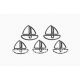 sailboat decorative paper clips, cute shaped paper clips