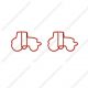 Tractor Paper Clips | Vehicle Paper Clips (1 dozen/lot)