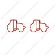 Tractor Paper Clips | Vehicle Paper Clips (1 dozen/lot)