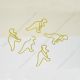 T-rex decorative paper clips, dinosaur animal shaped paper clips