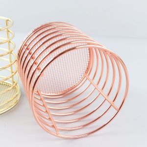 wire mesh pencil cups, wire mesh pen holders