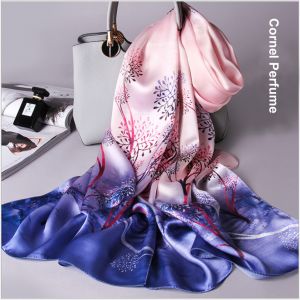 Cornel Women Silk Scarves, Custom Printed Scarves