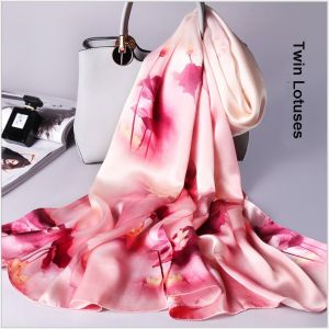 womens silk scarves, custom printed scarves