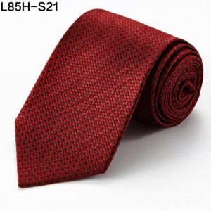 red silk neckties, jacquard woven ties