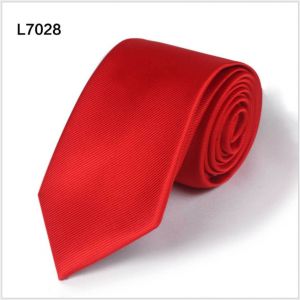 red twill polyester ties, custom neckties