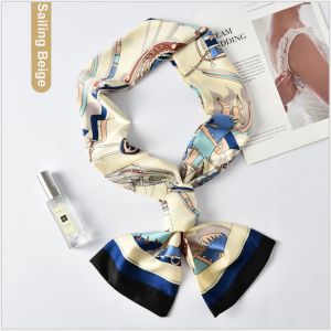 custom printed silk riband scarves