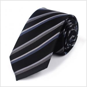 twill polyester ties, custom black neckties