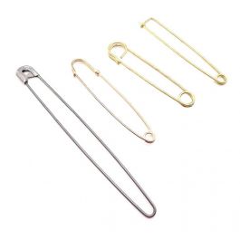 Large Decorative Safety Pins Safety Pin Brooches